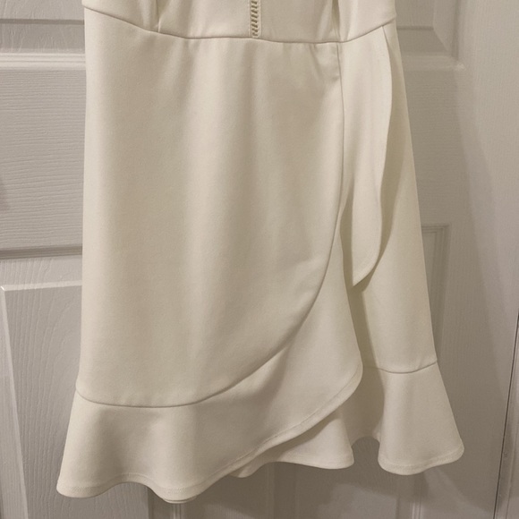 Formal Ruffled Mini Dress - Picture 3 of 5